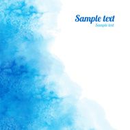 Watercolor blue angle background texture