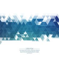 Creative abstract triangle pattern N66