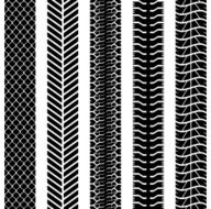 Seamless truck tyre tracks