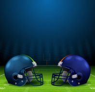Football Helmets Background