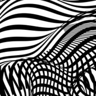 abstract black and white stripe shape background N10