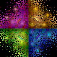 Multicoloured mosaic