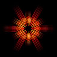 abstract dot pattern background