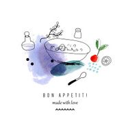 Watercolor art Creative still life Isolated on a white background N2