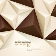 Brown and white vector geometric background N2