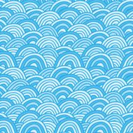 Sea background Hand drawn vector illustration N14