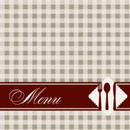 Restaurant menu template vector illustration N15