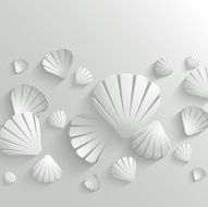 Sea shell background