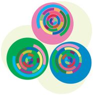 vector - colorful circles