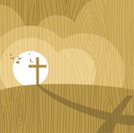 Cross of wood