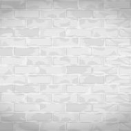 Old White Brick Wall