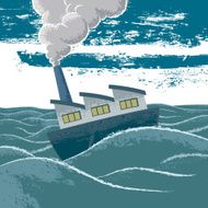 Factory-boat