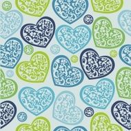 Seamless Hearts N26