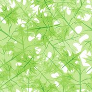Seamless structure consisting of maple leaves