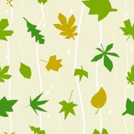 Seamless autumn (vector)