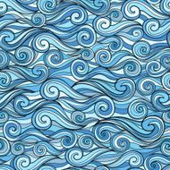 Sea waves pattern N2