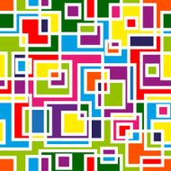 Abstract mosaic seamless pattern N3