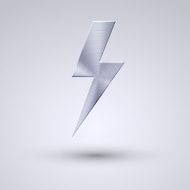 Vector full metal icon on blue background Eps10 N112