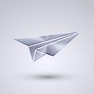 Vector full metal icon on blue background Eps10 N114