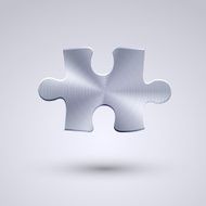 Vector full metal icon on blue background Eps10 N115