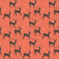 vector deer pattern N5