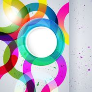 Abstract background with vector design elements N18