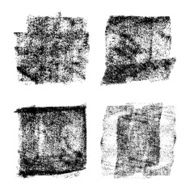 vector grunge brush strokes and design elements