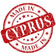 made in cyprus red stamp