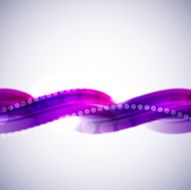 Vector purple wave background N2