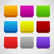3d fabric cubes