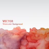 Watercolor colorful blots abstract background