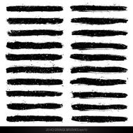 Grunge vector brushes N2