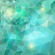 Polygon triangle background