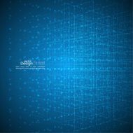Abstract vector background with glowing grid N5