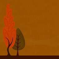Tall trees background