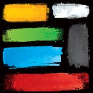 Bright paint strips
