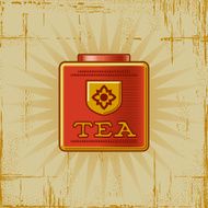 Retro Tea Can