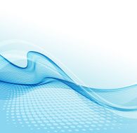Abstract colorful background with blue wave N2