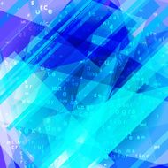 blue technology concept background