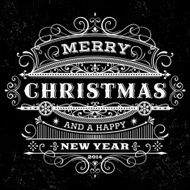 Vintage Christmas Sign