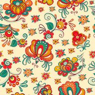 Seamless texture with flowers N126
