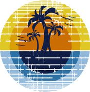 Tropical sunset N30