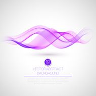 Wave smoke background Vector illustration N8