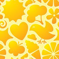 Summer Symbols - Seamless Tile