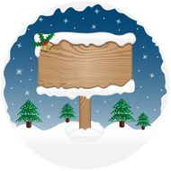 Christmas Wooden Sign