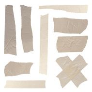 vector isolated adhesive tapes collection N2