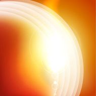 Shiny orange wave background N3