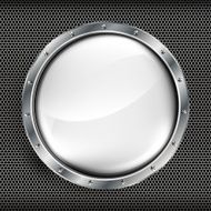 Metal banner with huge space for information N2
