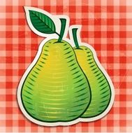 pears sticker