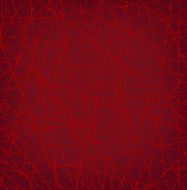 Linear red network texture with dots